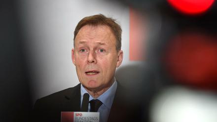 Der SPD-Fraktionsvorsitzende im Deutschen Bundestag, Thomas Oppermann.