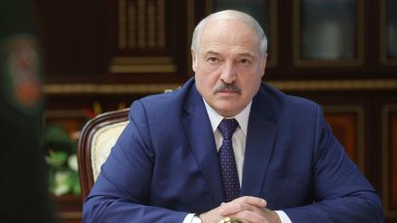 Der belarussische Präsident Alexander Lukaschenko schickt Flüchtlinge nach Litauen weiter.