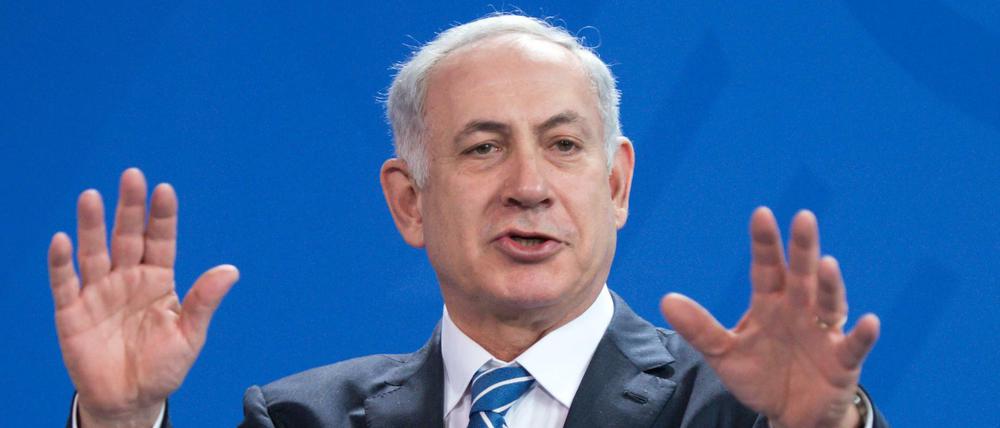Israels Ministerpräsident Benjamin Netanjahu 