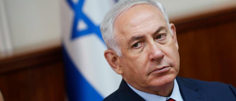 Der israelische Ministerpräsident Benjamin Netanjahu