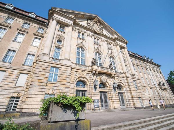 Ziel der Attacke: Das Berliner Kammergericht in Schöneberg. 