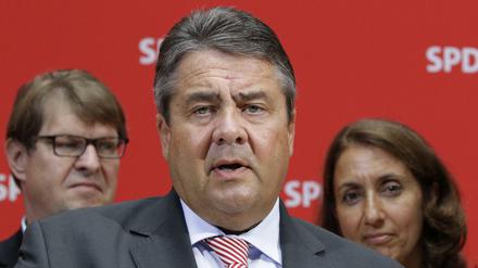 SPD-Chef Sigmar Gabriel. 