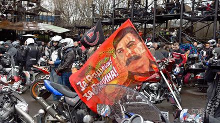 Geschichtsvergessen. Die russischen Biker-"Nachtwölfe" lieben Stalin immer noch.