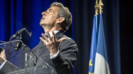Parteichef Nicolas Sarkozy - mit neuem Parteinamen will er neue Kraft gewinnen.