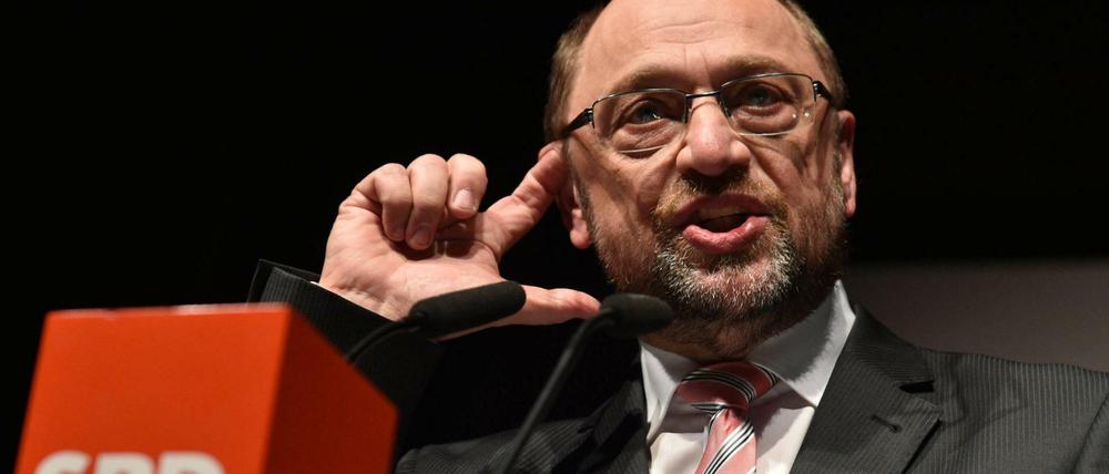 Martin Schulz beschert der SPD blendende Umfragewerte.  