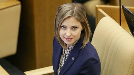 Natalja Poklonskaja soll die Fraktion der Putin-Partei in der Duma verlassen.