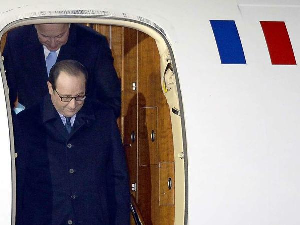 Auch Frankreichs Präsident Hollande strebt eine dauerhafte Lösung des Konflikts an.