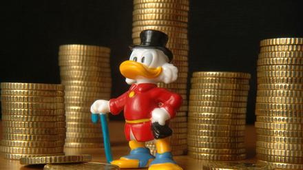 Donald hätte nichts zu fürchten. Dagobert Duck aber sollte in die steuerpolitische Pflicht genommen werden. 