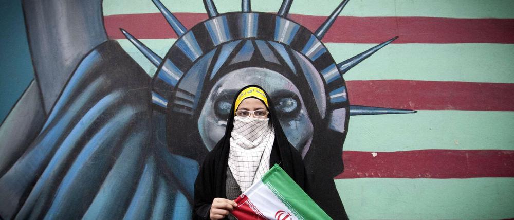 Mit dem Erfeind Amerika reden? Für Irans Hardliner kommt das nicht infrage.