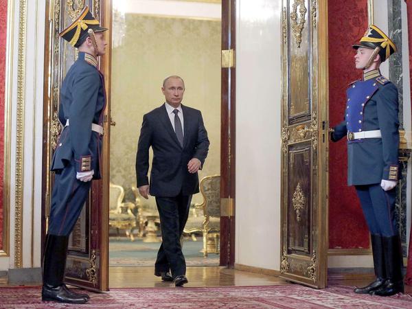 Wird Russlands Staatschef Putin mit sich reden lassen?