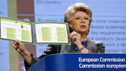 Anspruchsvolle Vorhaben. EU-Kommissarin Viviane Reding präsentierte in Brüssel ihren Maßnahmenkatalog, mit dem sie Hindernisse für die Freizügigkeit in Europa aus dem Weg räumen möchte. 