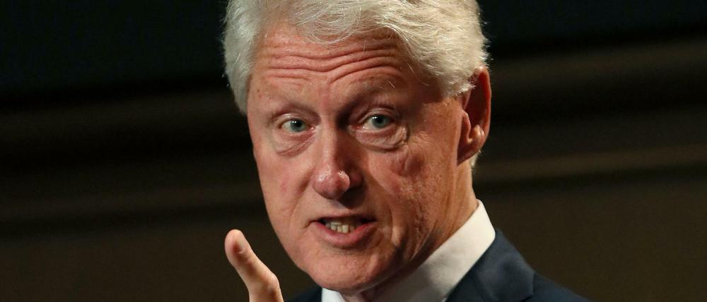 Der ehemalige US-Präsident Bill Clinton.
