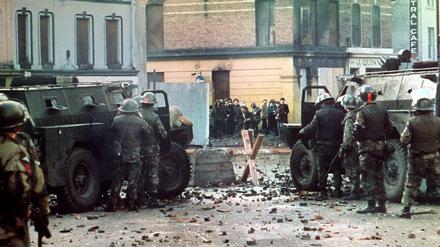 Am 30. Januar 1972, dem „Bloody Sunday“, erschossen britische Soldaten 13 katholische Demonstranten im nordirischen Londonderry.
