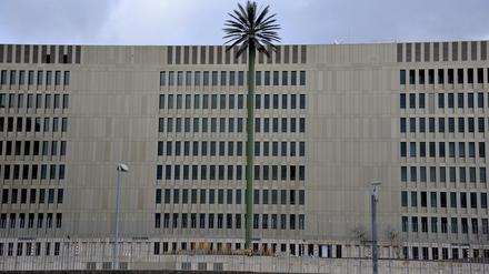 Das Gebäude des Bundesnachrichtendienstes (BND) in Berlin.