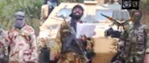 Boko-Haram-Führer Abubakar Shekau in einem kürzlich veröffentlichten Video. 