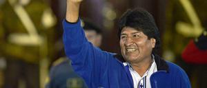 Der amtierende Präsident Evo Morales hat nach ersten Schätzungen 60 Prozent der Stimmen bekommen
