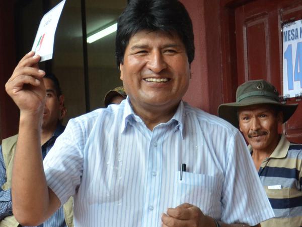 Morales will noch mehr als zehn Jahre die Geschicke Boliviens leiten. 