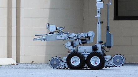 Mit einem ähnlichen Roboter schaltete die Polizei in Dallas einen Verdächtigen aus.
