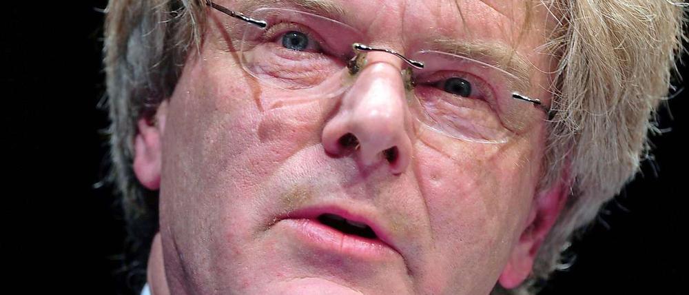 Sachsens Verfassungsschutzpräsident Reinhard Boos ist am 11. Juli 2012 überraschend zurückgetreten.