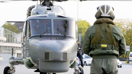 Ein Bordhubschrauber der Bundeswehr. Viele dieser Hubschrauber sind nicht einsatzbereit.
