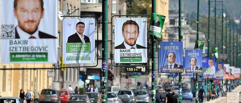 Ganz unten. Kaum ein Bosnier glaubt, dass die etablierten Parteien das Land aus der Krise führen können.