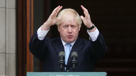 Boris Johnson, Premierminister von Großbritannien, schickt das Parlament vorzeitig in die Pause. 