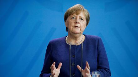Die deutsche Bundeskanzlerin Angela Merkel (CDU).