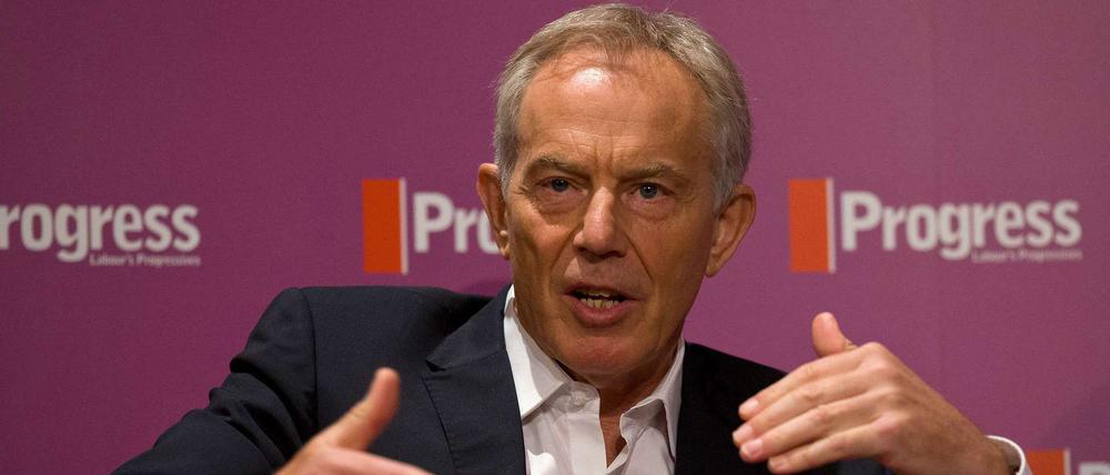 Der frühere britische Premier Tony Blair.