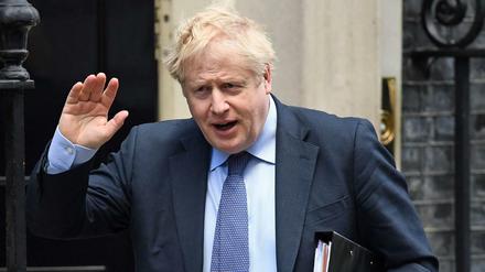Premierminister von Großbritannien: Boris Johnson.