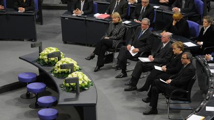 Holocaust-Gedenktag im Bundestag.