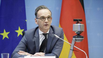 Außenminister Heiko Maas (SPD) umreißt die deutschen Pläne für die EU.