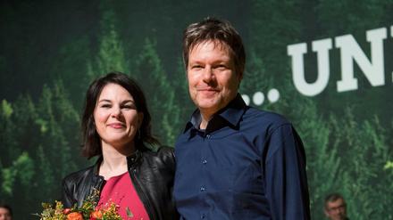 Die neuen Grünen-Vorsitzenden Annalena Baerbock und Robert Habeck bauen die Parteizentrale um. 