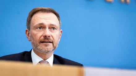 Bundesfinanzminister und FDP-Chef Christian Lindner ist mit den Plänen zum Bürgergeld unzufrieden.