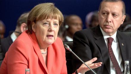 Angela Merkel und Recep Tayyip Erdogan (Archiv)