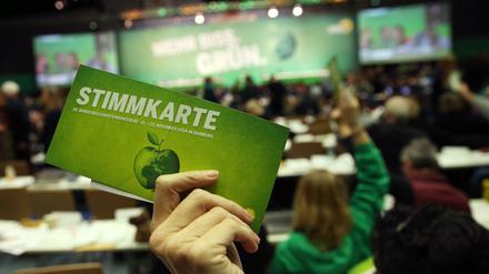 Sie stimmten vor allem dafür, sich nicht öffentlich zu streiten: Die Grünen haben bei ihrem Parteitag in Hamburg Harmonie gelebt.