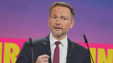 Krise vorbei? FDP-Chef Christian Lindner hält die Sanierung der eigenen Partei für abgeschlossen.