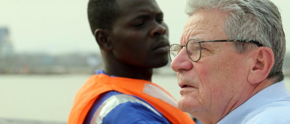 Bundespräsident Joachim Gauck hält sich zu einem fünftägigen Staatsbesuch in Nigeria auf.