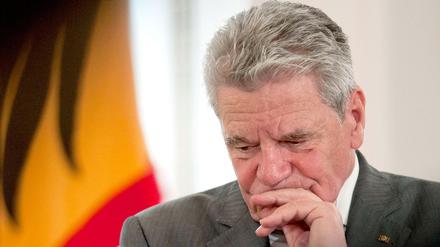 Ein Nachfolger wird gesucht: Der scheidende Bundespräsident Joachim Gauck. 