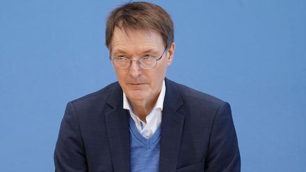 Bundesgesundheitsminister Prof. Dr. Karl Lauterbach (SPD)
