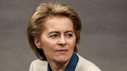 Verteidigungsministerin Ursula von der Leyen (CDU) im November 2018 im Bundestagsplenum.