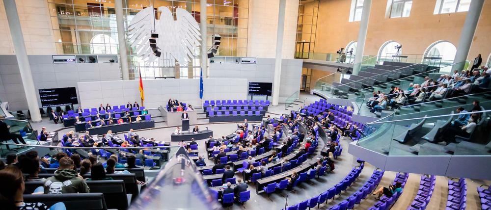 Der Bundestag soll wieder kleiner werden.