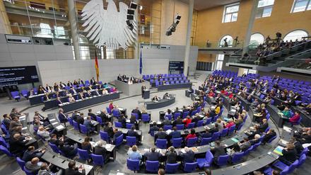Der Bundestag debattierte am Freitag.
