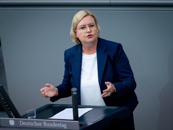 Eva Högl (SPD) ist seit Anfang Mai Wehrbeauftragte des Bundestages.