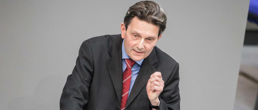 Rolf Mützenich im Bundestag.