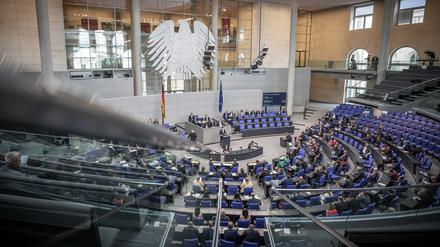 Debatte im Bundestag.