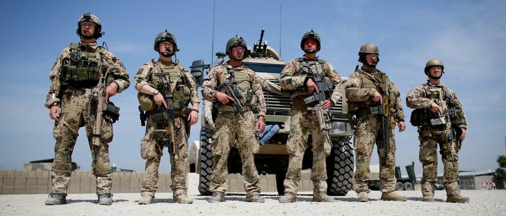Soldaten der Bundeswehr in Afghanistan (Archivbild) 