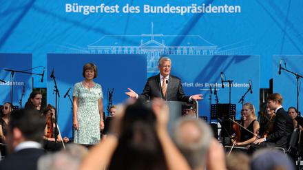 Mehr als eine Million Euro an Sponsorenbeiträgen kamen für das Bürgerfest des Bundespräsidenten zusammen.