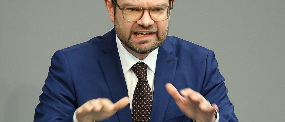 Marco Buschmann (FDP), als Bundesjustizminister für das Strafrecht zuständig. 