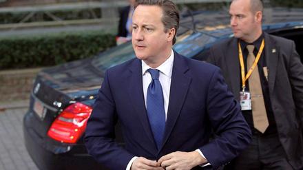 David Cameron will Großbritanniens Interessen "hart" verteidigen.