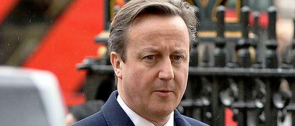 Der britische Premier David Cameron - einer seiner Berater wurde wegen Kinderporno-Vorwürfen festgenommen.